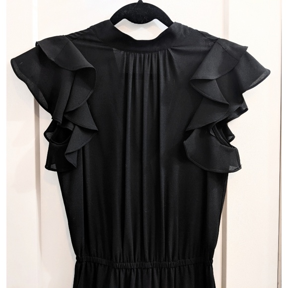 [1. State] Sheer Jumpsuit with Bow | Revolve NWOT - Picture 3 of 8